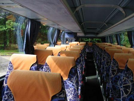 bus rental Madrid, Spain neoplan 50 seats